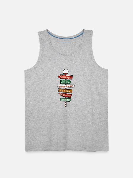 Signs of Imagination Collection. - Men's Premium Tank - heather gray