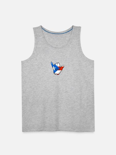 rasta pr - Men's Premium Tank - heather gray