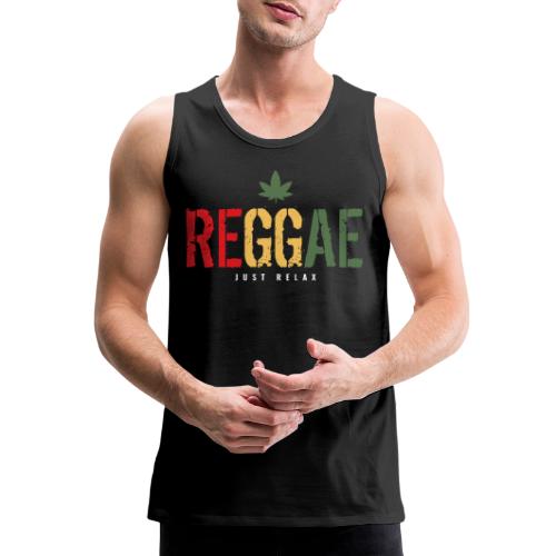 reggae jamaica relax rasta - Men's Premium Tank
