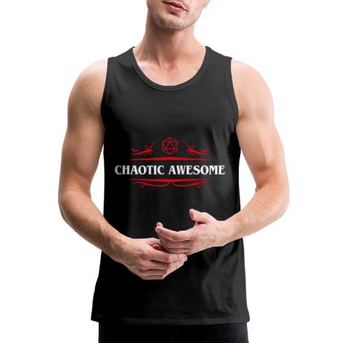 Chaotic Awesome Alignment - Men's Premium Tank