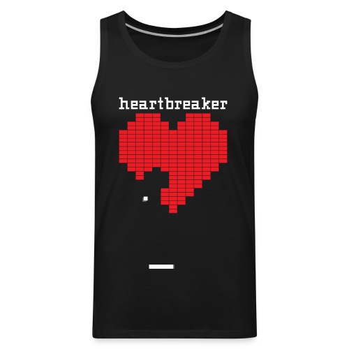 Heartbreaker Valentine's Day Game Valentine Heart - Men's Premium Tank