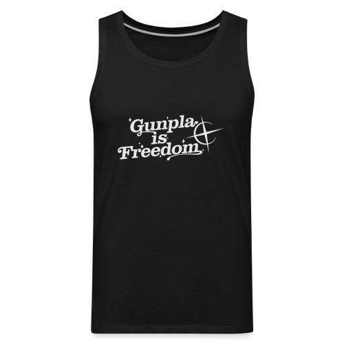 Freedom Men's T-shirt — Banshee Black - Men's Premium Tank