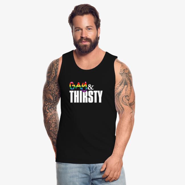 Gay and Thirsty LGBTQ Pride Flag