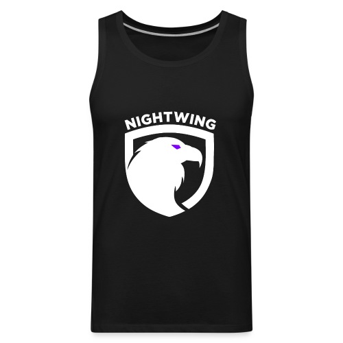Nightwing White Crest - Men's Premium Tank