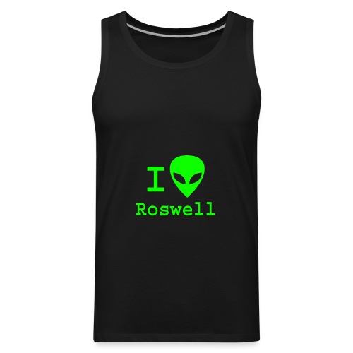 I love Roswell - Men's Premium Tank