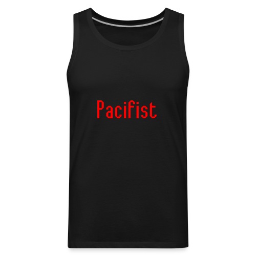 Pacifist T-Shirt Design - Men's Premium Tank