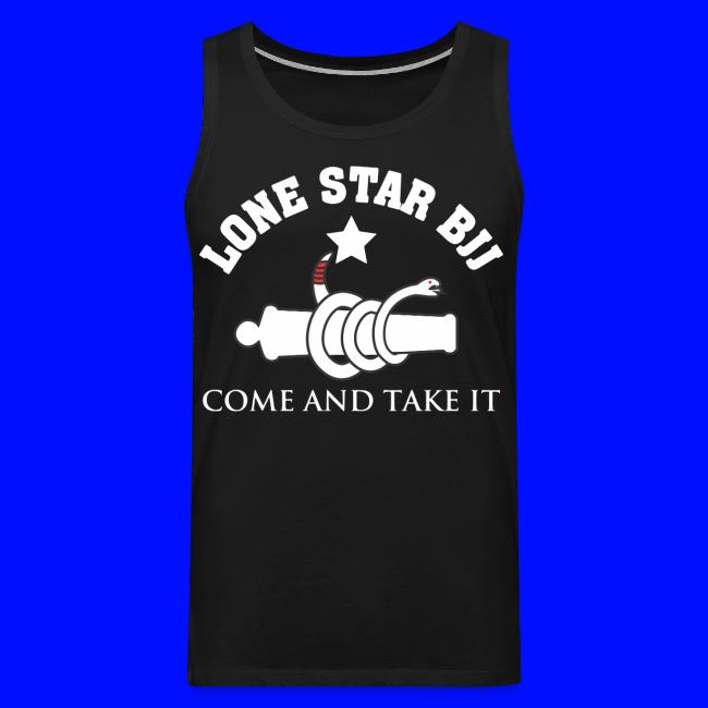 Lone Star BJJ - Come and Take It - White and Red