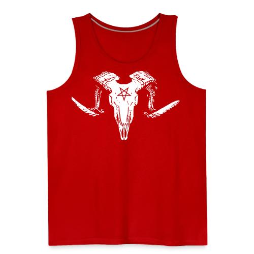 Goat Skull - Men's Premium Tank