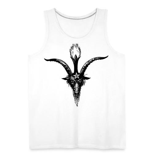Eliphas Levi's Baphomet Head - Men's Premium Tank