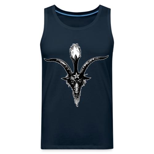 Eliphas Levi's Baphomet Head - Men's Premium Tank