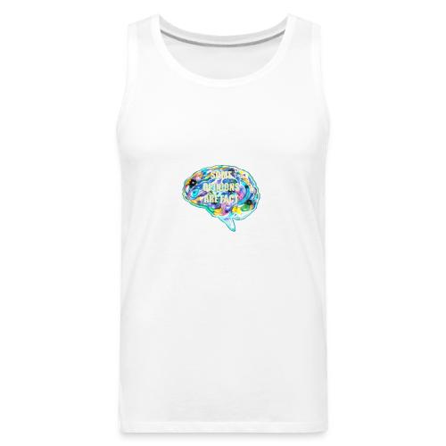 brain fact - Men's Premium Tank