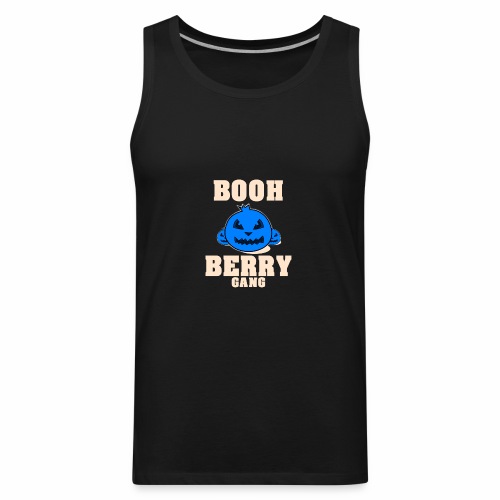 Boo Berry Gang Blueberry Halloween Shirt Gift Idea - Men's Premium Tank