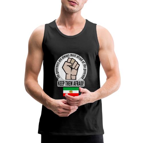 Iran - Clothes and items in support for the people - Men's Premium Tank