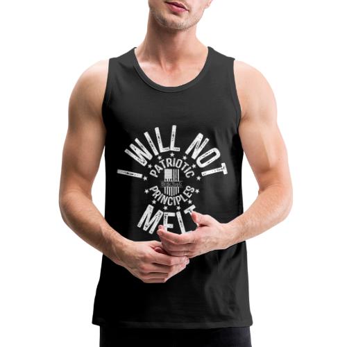 OTHER COLORS AVAILABLE I WILL NOT MELT WHITE - Men's Premium Tank