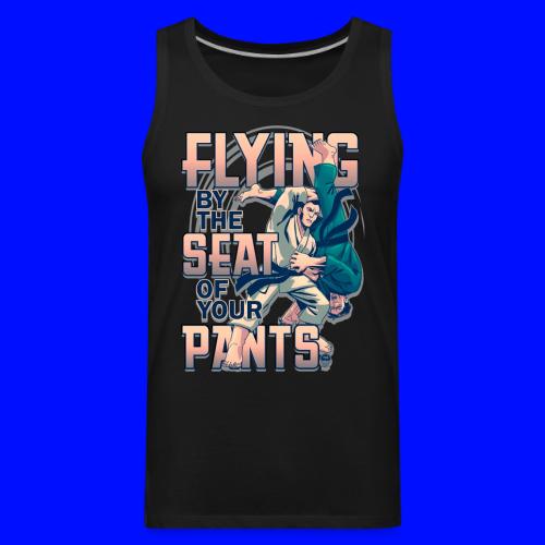 Judo Shirt - Jiu Jitsu Flying Kata Guruma - Men's Premium Tank