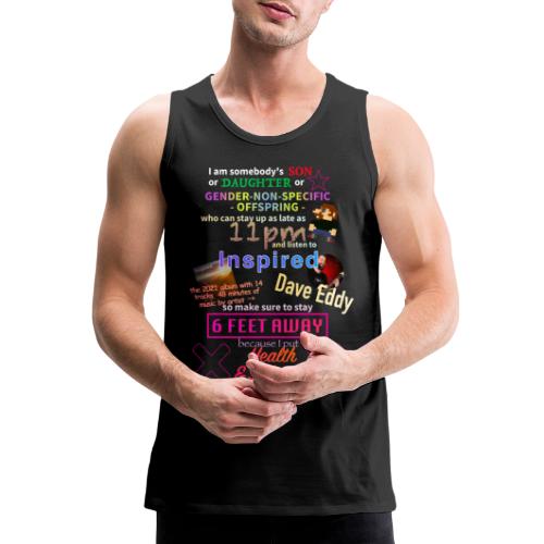 Oddly Specific Dave Eddy Targeted T-Shirt - Men's Premium Tank