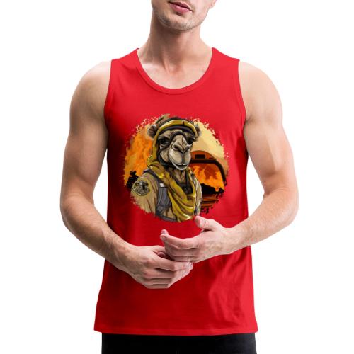 Camel Firefighter - Men's Premium Tank
