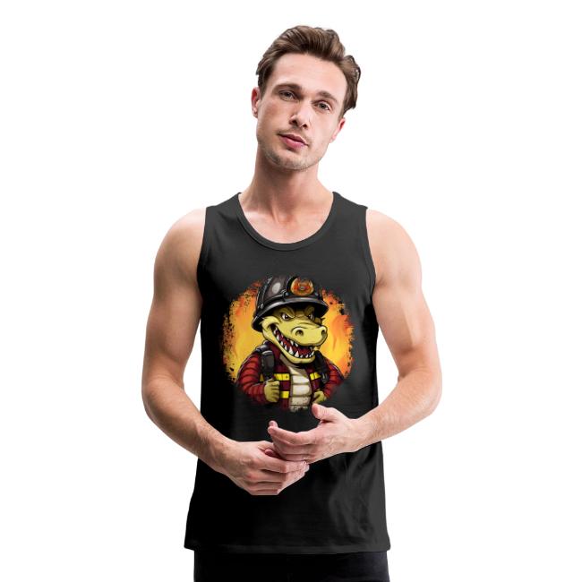 Fireman crocodile