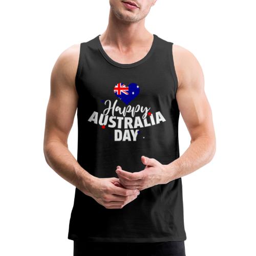 Australia Day Collection-Happy Australia Day Shirt - Men's Premium Tank
