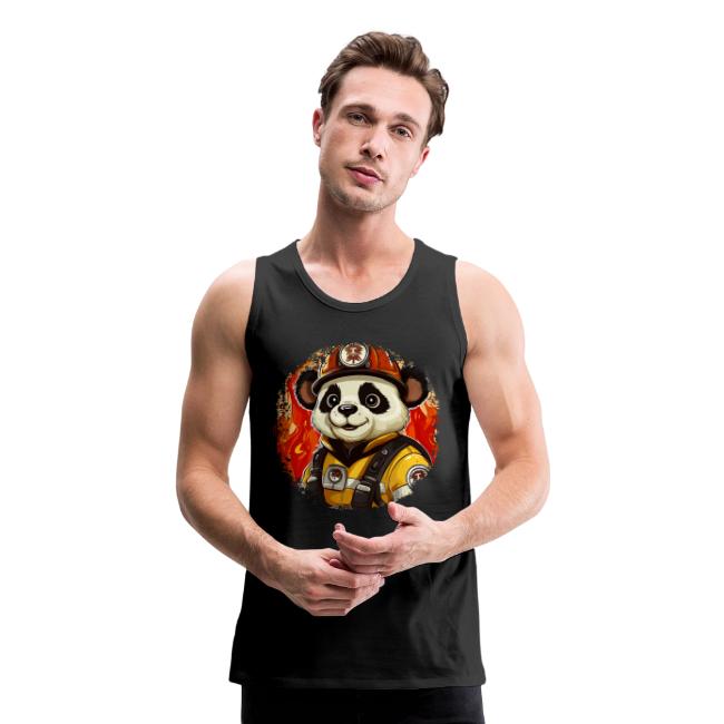 Panda Firefighter