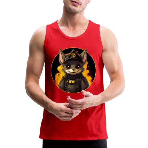 Firefighter bat - Men's Premium Tank