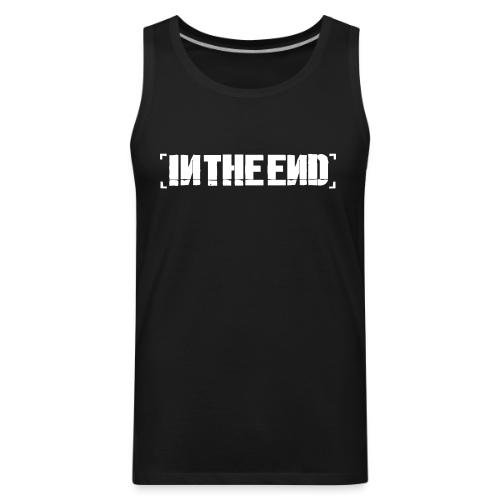 Hybrid Theory Stencil White - Men's Premium Tank