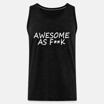 Awesome as f K ats - Tank Top for men