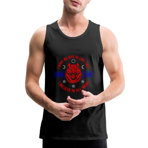 All Night Red, White, and Blue - Men's Premium Tank