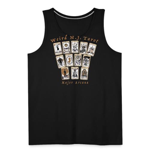 Weird N.J. Tarot – Major Arcana - Men's Premium Tank