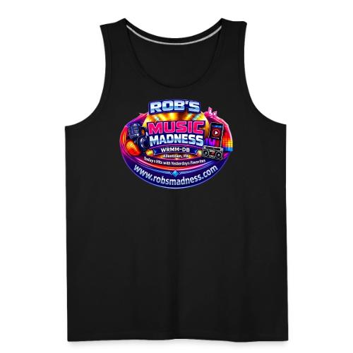 Rob's Music Madness WRMM-DB - Men's Premium Tank