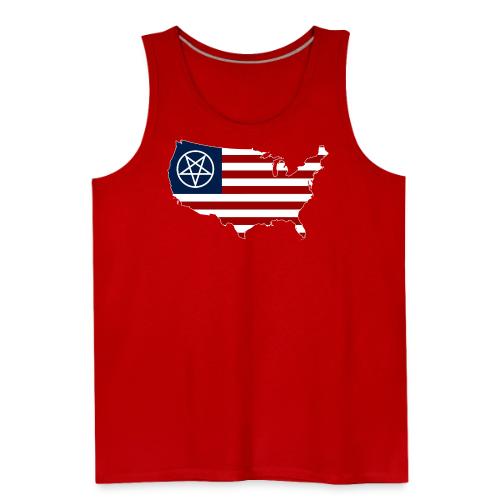 United Satanic America - Men's Premium Tank