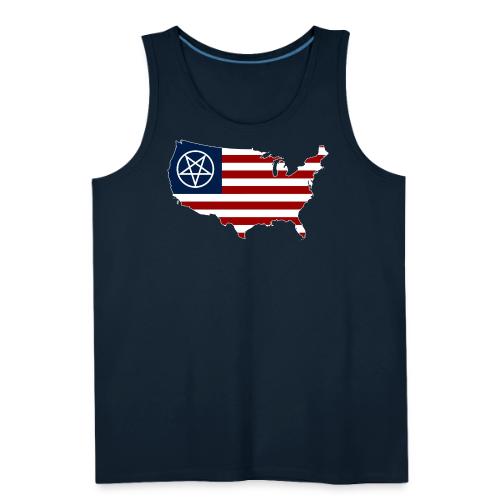 United Satanic America - Men's Premium Tank