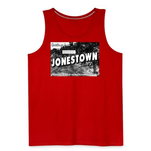 Jonestown Postcard - Men's Premium Tank