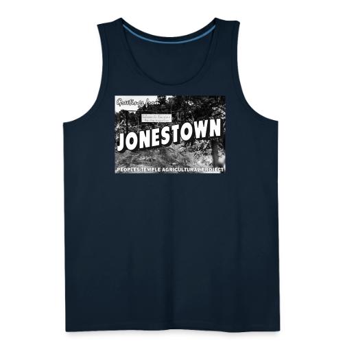 Jonestown Postcard - Men's Premium Tank