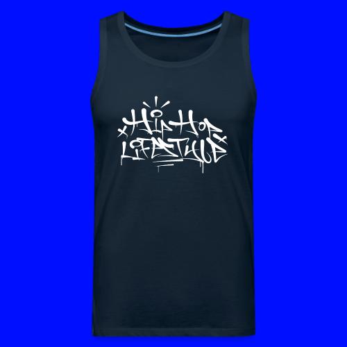 Hip Hop Lifestyle Graffiti Tag - Men's Premium Tank