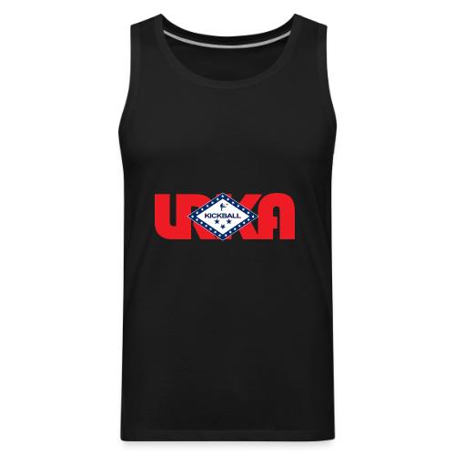 arkansas flag LRKA NON-DISTRESSED - Men's Premium Tank