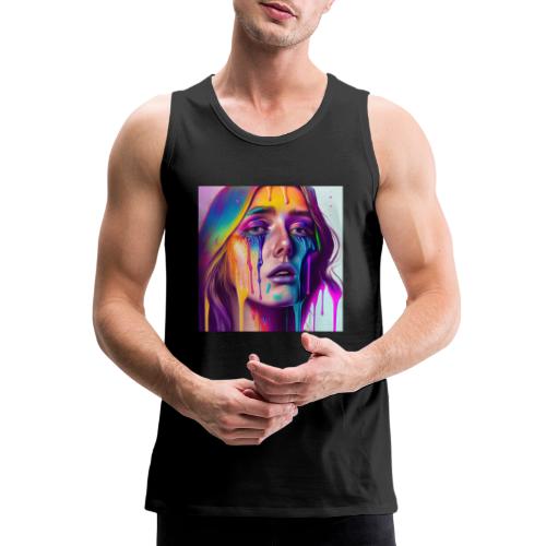 What are you looking at? - Emotionally Fluid 1 - Men's Premium Tank
