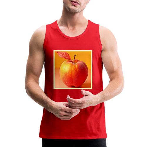 Golden Peach Perfection Design - Men's Premium Tank