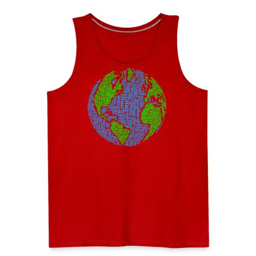 Global PEACE Sphere - Men's Premium Tank