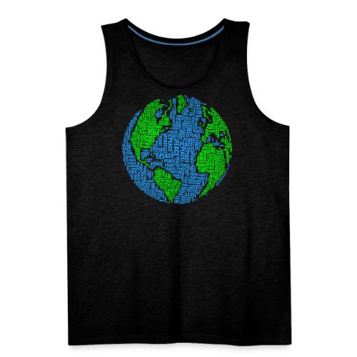 Global PEACE Sphere - Men's Premium Tank