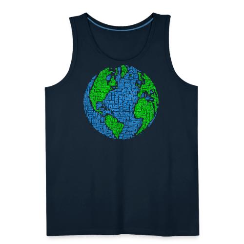 Global PEACE Sphere - Men's Premium Tank