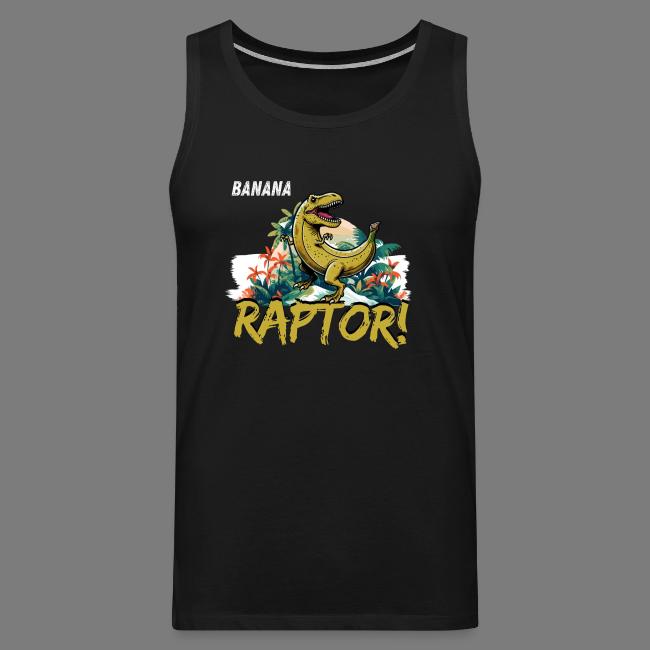 Funny Banana Raptor T-Rex Design
