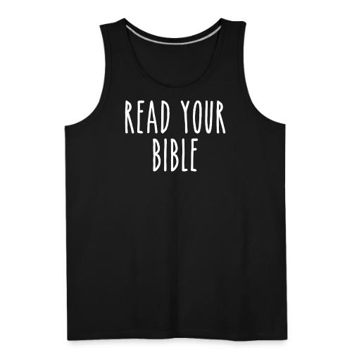Read Your Bible - Men's Premium Tank