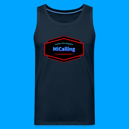 MiCalling Full Logo Product (With Black Inside) - Men's Premium Tank