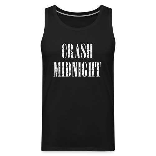 CRASH MIDNIGHT Ravaged Logo - Men's Premium Tank
