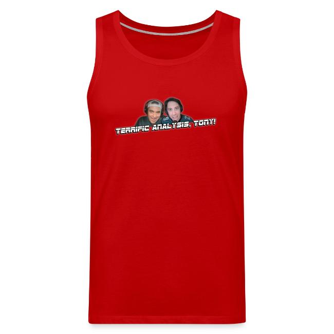 TERRIFIC ANALYSIS, TONY! (WITH GLOW)