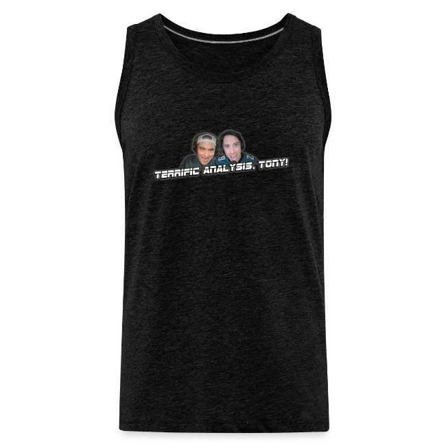 TERRIFIC ANALYSIS, TONY! (WITH GLOW)