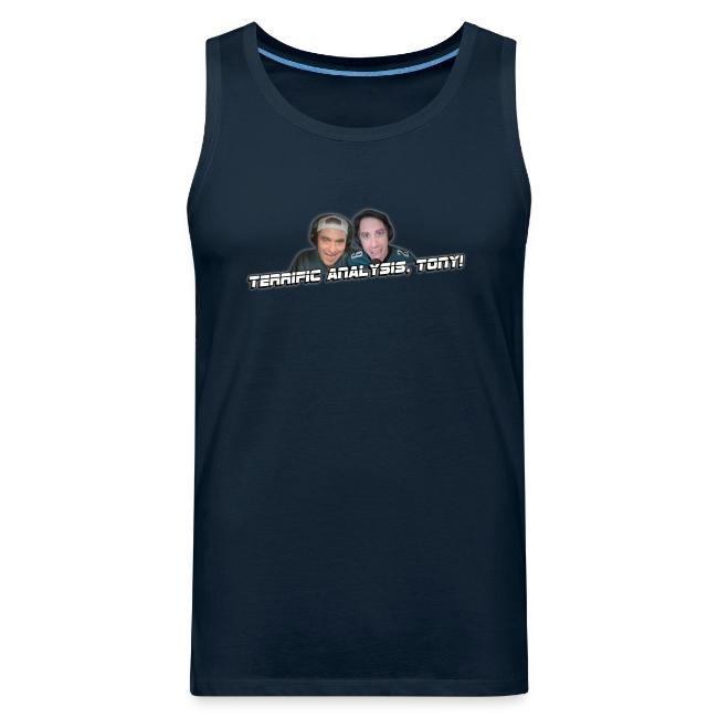 TERRIFIC ANALYSIS, TONY! (WITH GLOW)