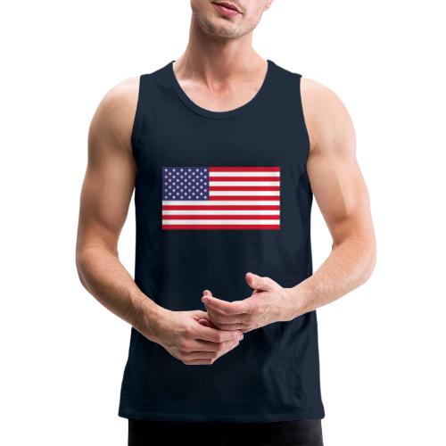 US Flag - Men's Premium Tank