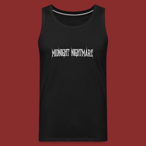 Midnight Nightmare Logo-w - Men's Premium Tank